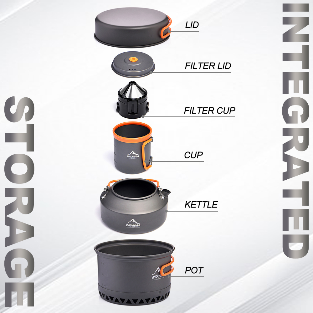 Набор посуды для кемпинга, ули – обзор и цена Coffee Equipment Camping