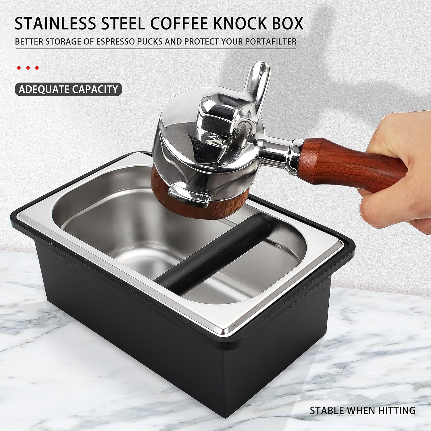 Контейнер для кофейных гранул  – обзор и цена Coffee Knock Box